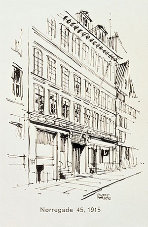 In 1927 verhuisde Lundbeck naar een nieuwer en groter kantoorgebouw in het centrum van Kopenhagen.
