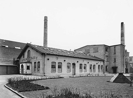 Otiliavej 7, Valby, Danimarka'da bulunan fabrika binası