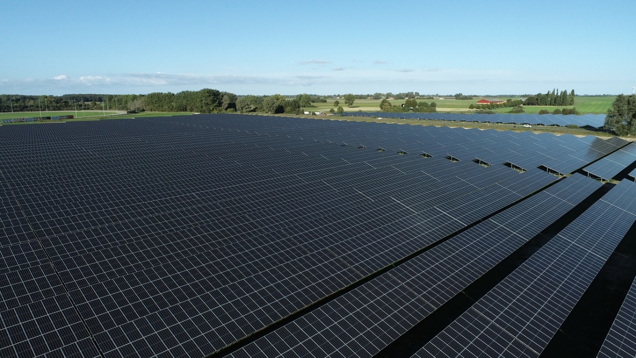 Climate action solar panels