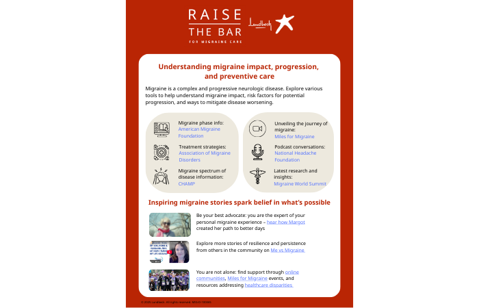 Raise the Bar for Migraine Care Empowerment Guide thumbnail